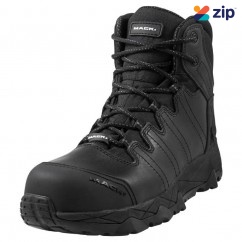 Mack MKOCTANEZBBF070 - Octane Zip-up Safety Boots In Black Size 7