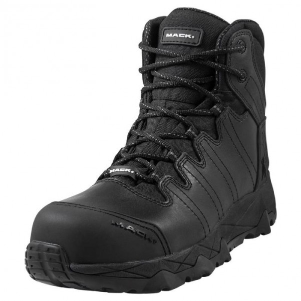 Mack MKOCTANEZBBF070 - Octane Zip-up Safety Boots In Black Size 7 Safety Boots