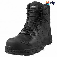 Mack MKOCTANEZBBF080 - Octane Zip-up Safety Boots In Black Size 8