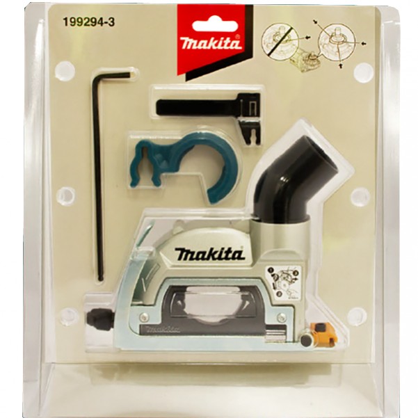 Makita 199294-3 – 100mm Dust Collecting Wheel Guard Makita Accessories