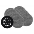 Milwaukee 48806080 - 12-Pack 75mm (3") 80 Grit POWERGRID H&L Mesh Sanding Discs & Pad Saver Sanding Discs, Papers & Wheels