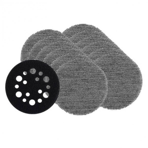 Milwaukee 48806120 - 12-Pack 75mm (3") 120 Grit POWERGRID H&L Mesh Sanding Discs & Pad Saver Sanding Discs, Papers & Wheels