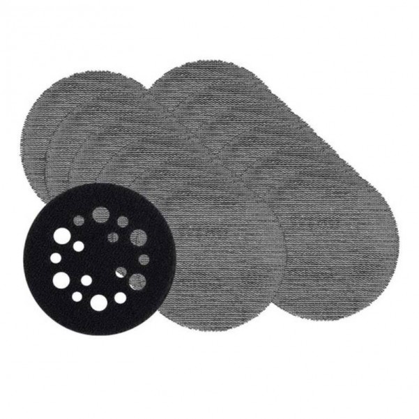 Milwaukee 48806220 - 12-Pack 75mm (3") 220 Grit POWERGRID H&L Mesh Sanding Discs & Pad Saver Sanding Discs, Papers & Wheels