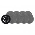 Milwaukee 48806405 - 12-Pack 75mm (3") Assorted Grit Set POWERGRID H&L Mesh Sanding Discs & Pad Saver Sanding Discs, Papers & Wheels