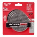Milwaukee 48806405 - 12-Pack 75mm (3") Assorted Grit Set POWERGRID H&L Mesh Sanding Discs & Pad Saver Sanding Discs, Papers & Wheels