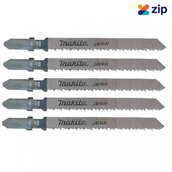 Makita T101BR - 12TPI 65mm B-19 HCS Jigsaw Blades 5 Pack A-85715