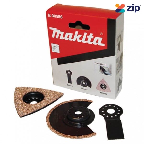 Makita B-30586 - 3pc Tiling Multi Tool Blade Kit