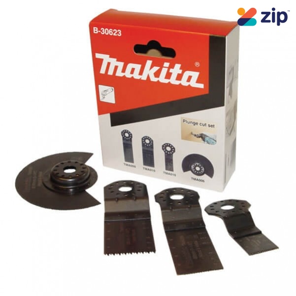 Makita B-30623 - 4 Piece Plunge Cut Set