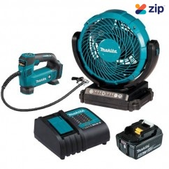 Makita DCF102ST - 18V 180mm Jobsite Fan Kit 