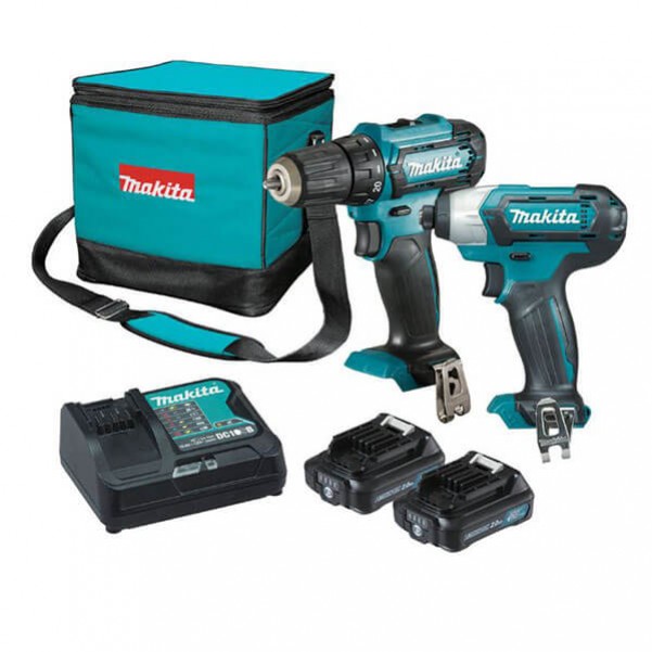 Makita CLX224SA - 12V 2.0Ah Max 2 Piece Combo Kit Combo Kits up to 12v
