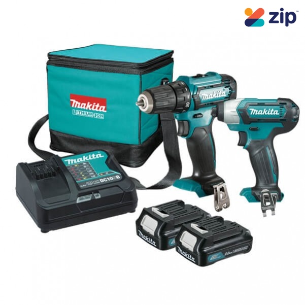 Makita CLX228SA - 12V MAX 2 Piece 2.0Ah Combo Kit