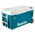 Makita CW002GZ01 - 40V Max XGT/18V LXT Cordless 50L Cooler & Warmer Skin Hydration & Snacks
