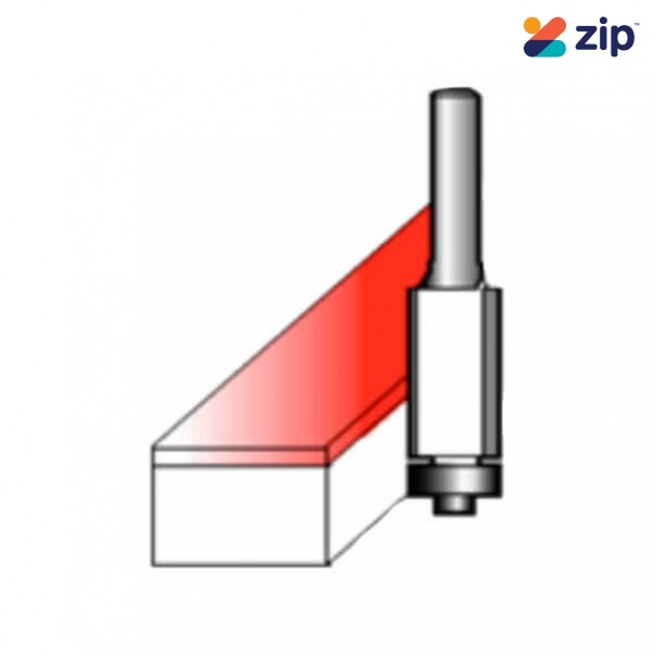 Makita D-08006 - 1/2" Shaft 12.7mm TCT Flush Trim Router Bit (Bearing)