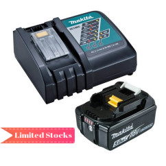 Makita DC18RC+1X5AH - 18V Rapid Charger and 1x 5.0ah Battery Kit