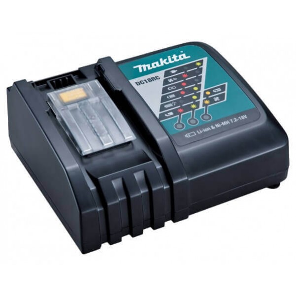 Makita DC18RC - 18V Active 3 Li-Ion Rapid Charger 195589-2 Batteries & Chargers 195589-2