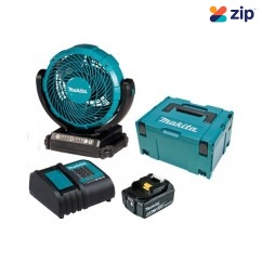 Makita DCF102STJ1 - 18V 180mm (7 1/8”)  Cordless Jobsite Fan Combo Kit