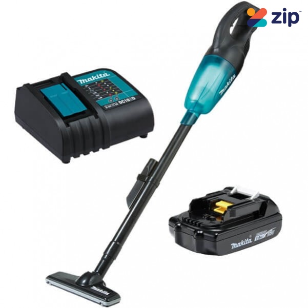 Makita DCL180SYB - 18V 30W  1.5Ah Cordless Stick Vacuum Cleaner Kit