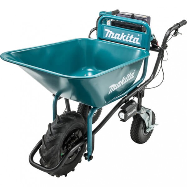 Makita DCU180ZB - 36V (2 x 18V) Cordless Brushless Wheelbarrow, Bucket Skin