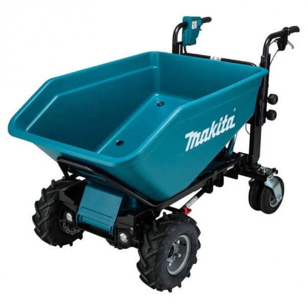 Makita DCU602Z - 36V (18V x 2) Li-ion Cordless Brushless Wheelbarrow With Electric Dump and Bucket Skin