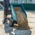 Makita DCU602Z - 36V (18V x 2) Li-ion Cordless Brushless Wheelbarrow With Electric Dump and Bucket Skin