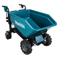 Makita DCU603Z - 36V (18V x 2) Li-ion Cordless Brushless Wheelbarrow with Manual Dump & Bucket - Skin