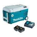 Makita DCW180RTE - 18V 20L 5.0Ah Cordless Cooler & Warmer Kit