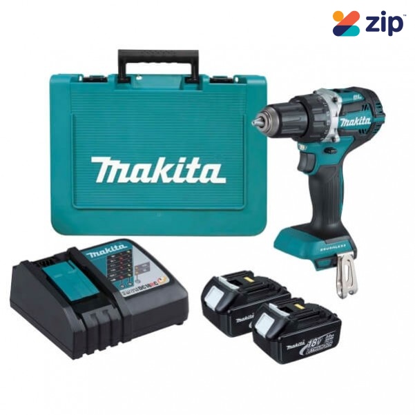 Makita DDF484RFE - 18V 3.0Ah Cordless Brushless Heavy Duty Driver Drill Kit