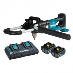 Makita DDG460T2X4 - 36V (18Vx2) Li-ion 1.35kW 840mm Cordless Brushless Earth Auger Kit