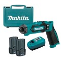 Makita DF012DSE - 7.2V 1.5Ah Cordless Driver Drill Kit