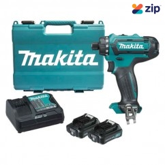 Makita DF031DSAE - 12V Max 2.0Ah CXT Cordless 1/4” Hex Chuck Driver Drill Kit