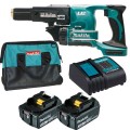 Makita DFR450RMEX - 18V LXT 3.0Ah Cordless Auto-Feed Screwdriver Kit