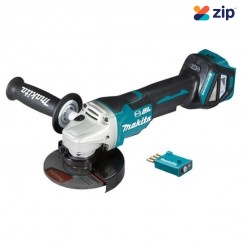 Makita DGA518ZU - 18V 125mm Cordless Brushless AWS Paddle Switch Angle Grinder Skin