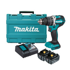 Makita DHP484RTE - 18V 5.0Ah Cordless Brushless Heavy Duty Hammer Driver Drill Kit Cordless Tool Kits