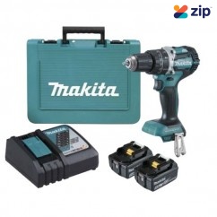 Makita DHP484RTE - 18V 5.0Ah Cordless Brushless Heavy Duty Hammer Driver Drill Kit