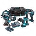 Makita DK0144G502 - 40V Max XGT 4.0Ah Cordless Brushless 5 Piece Combo Kit