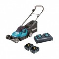 Makita DLM432PT2 - 36V (18V x 2) 5.0Ah 50L 430MM Cordless Lawn Mower Kit Lawn Mowers