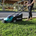 Makita DLM432PT2 - 36V (18V x 2) 5.0Ah 50L 430MM Cordless Lawn Mower Kit Lawn Mowers
