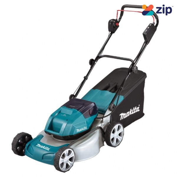 Makita DLM461Z - 36V (18Vx2) 460mm 18” Cordless Brushless Lawn Mower Skin Lawn Mowers