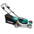 Makita DLM464PT2 - 36V (18Vx2) 460mm (18") 5.0Ah Cordless Brushless Lawn Mower Kit