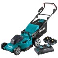 Makita DLM480CT2 - 36V (18Vx2) 2 x 5.0Ah 480mm Cordless Lawn Mower Kit Combo Kits 18v