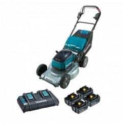 Makita DLM533PT4X - 18Vx2 5.0Ah 534mm (21") Cordless Brushless Self-Propelled Lawn Mower Kit