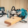 Makita DLS211PT2U - 36V (18Vx2) Cordless Brushless AWS 305mm (12") Slide Compound Mitre Saw Kit