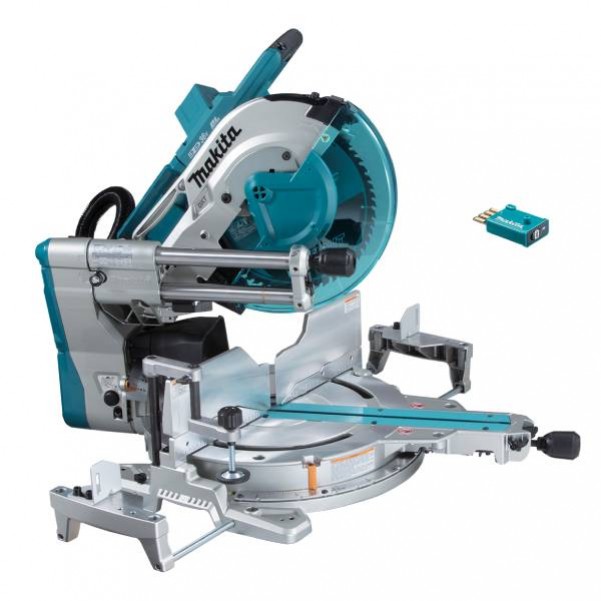 Makita DLS211ZU - 18Vx2 Cordless Brushless AWS 305mm (12") Slide Compound Mitre Saw Skin