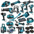 Makita DLX1509TX1 - 18V 4x5.0Ah LXT Cordless Brushless 15 Piece Combo Kit