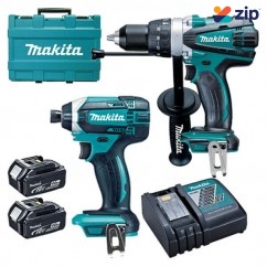 Makita DLX2005M - 18V 4.0Ah Cordless 2 Piece Combo Kit