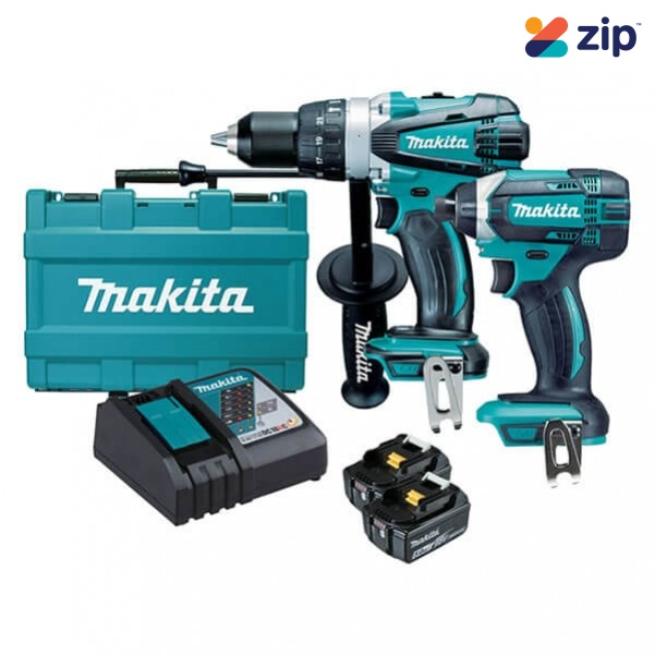 Makita DLX2145T - 18V 5.0Ah Cordless 2 Piece Combo Kit