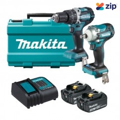 Makita DLX2250S - 18V Cordless Brushless 2 Piece Combo Kit