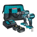 Makita DLX2283S - 18V 3.0Ah Cordless Brushless 2 Piece Combo Kit Combo Kits 18v