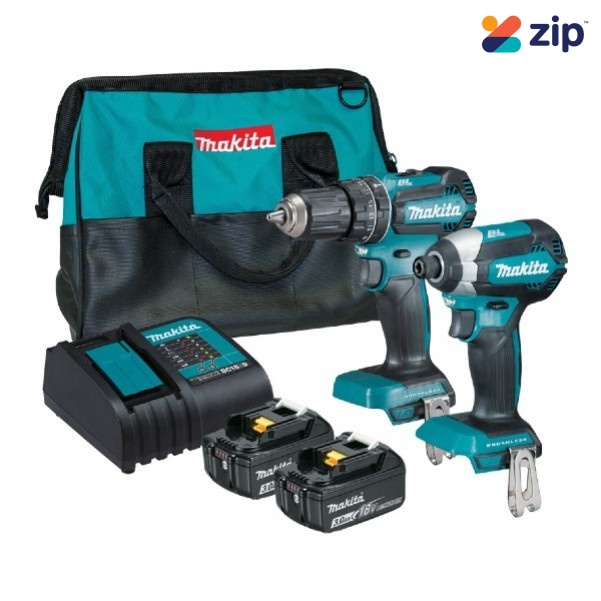 Makita DLX2283S - 18V 3.0Ah Cordless Brushless 2 Piece Combo Kit