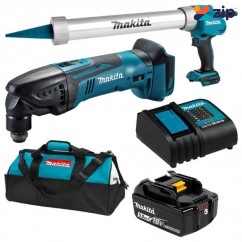 Makita DLX2352TX1 - 18V 5.0Ah LXT Li-ion Cordless Brushed 2 Piece Combo Kit